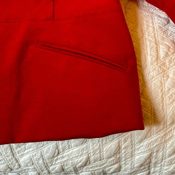Talbots Classic Velvet Deep Orange Blazer Size 12p - Picture 6 of 8